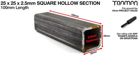 mild steel box section strength|25x25 box section mild steel.